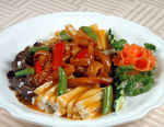 天山菇炒腩丝