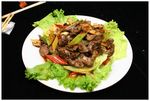 橄榄菜炒腰花