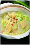 白菜粉丝冻豆腐