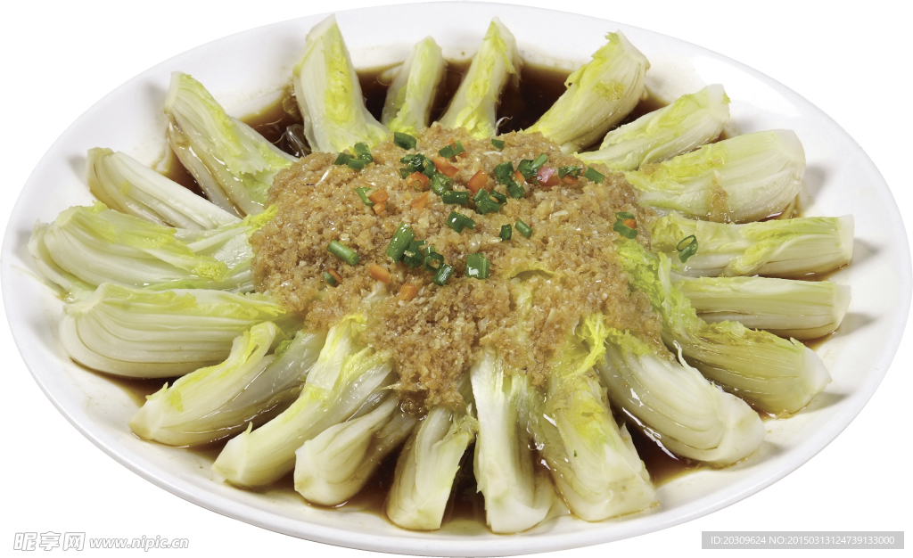蒜茸粉丝娃娃菜
