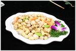 草菇鸡丁