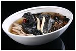 鲜人参野生菌炖竹丝鸡