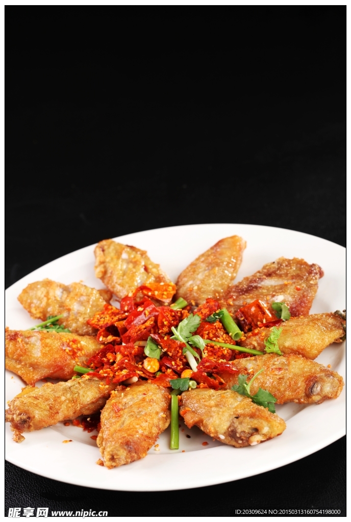 香辣鸡中翅