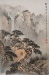 方继良山水画欣赏