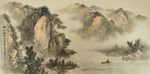 方继良山水画欣赏