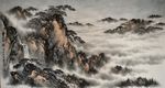 方继良山水画欣赏