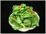 炝拌茼蒿