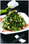 笨豆拌野菜