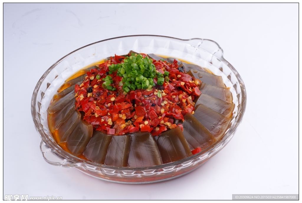 剁椒野栗豆腐