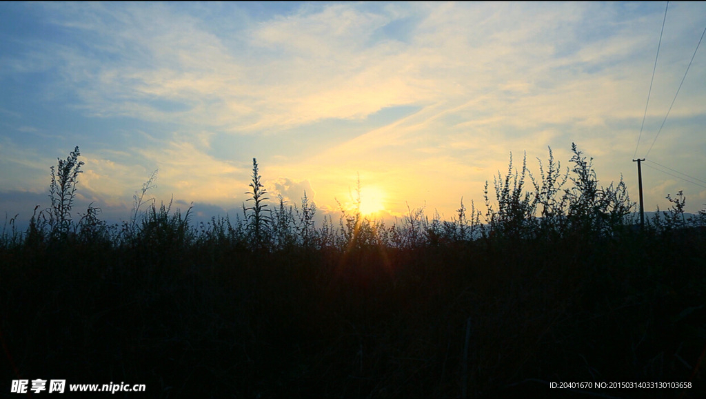 夕阳