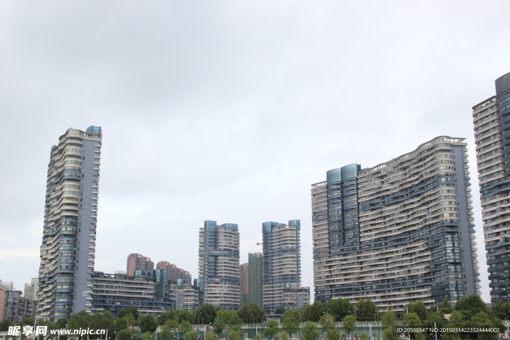 帆船楼群