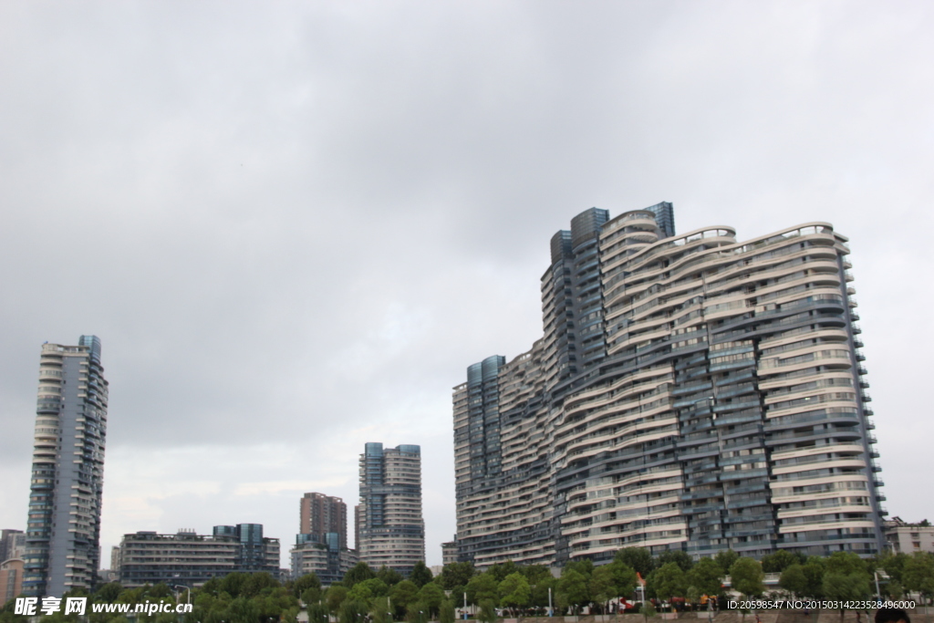 帆船楼群