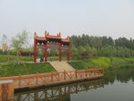 汾河公园红牌坊