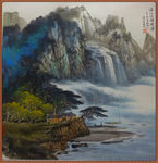 国画山水画