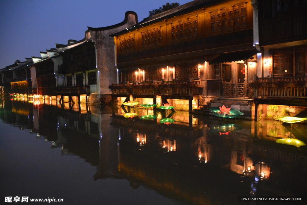 乌镇夜景