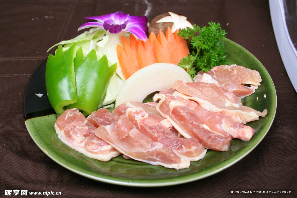 鸡肉（盐）加汁