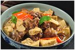 菜豆腐烧土鸡