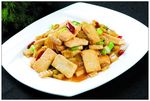 浆水菜炒老豆腐