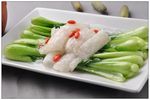 鸡汁竹笙扒菜胆