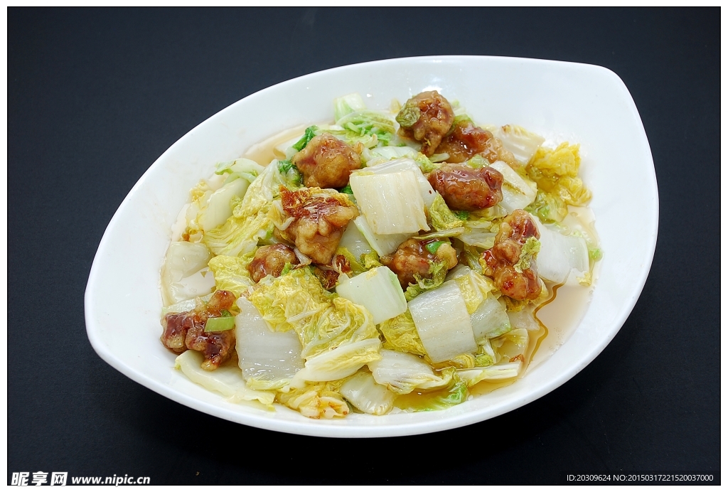 肉段娃娃菜