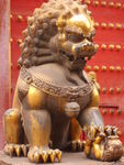 北京故宫狮子