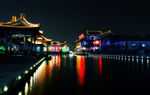 大明湖夜景