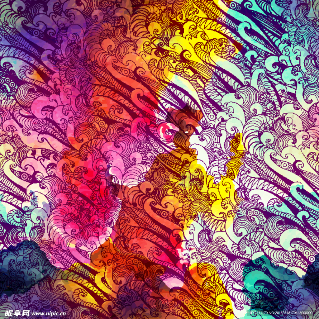 古典花纹