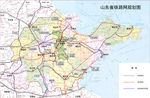 山东省铁路网psd