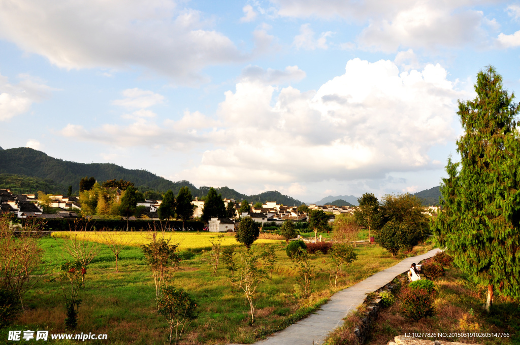 安徽 西递 风景