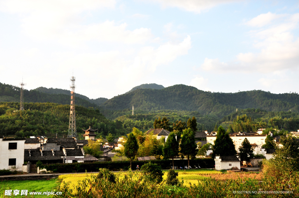 安徽 西递风景