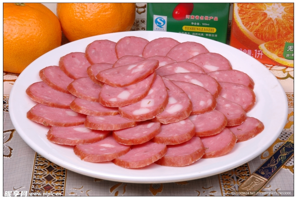 东北肉连红肠
