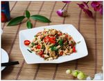 朴豆角炒鸡肠