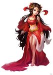 手绘美女