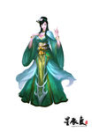 手绘美女
