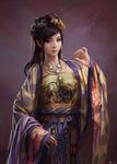 手绘美女