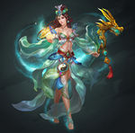 美女法师