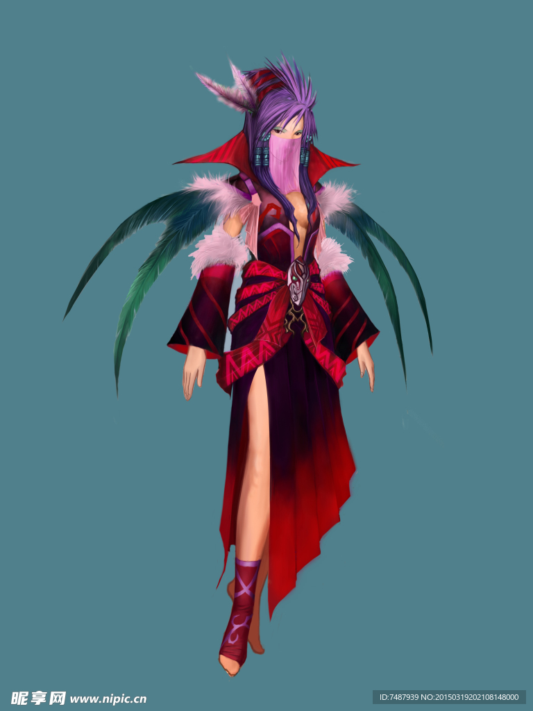 游戏美女
