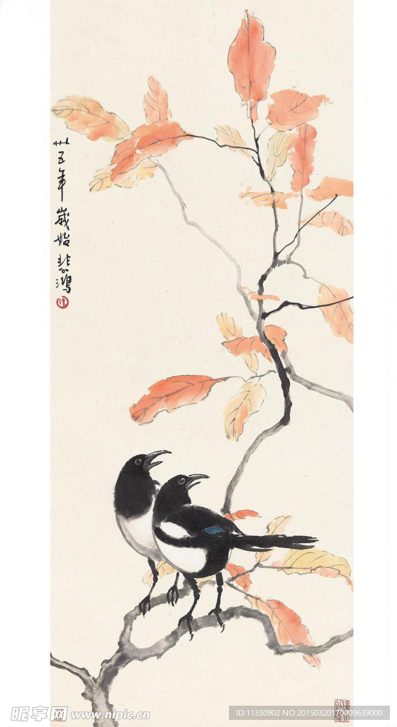 喜鹊图