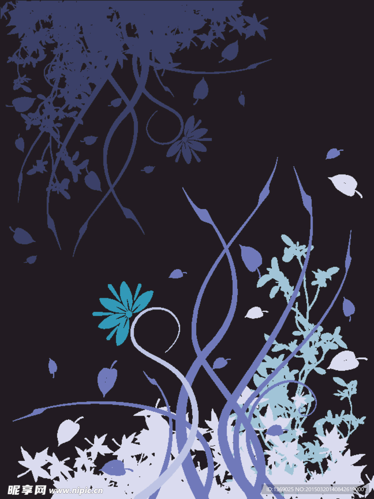 时尚花纹