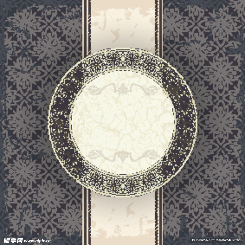 欧式花纹