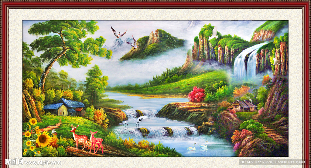 油画风景
