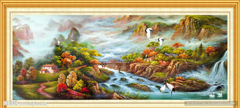 油画风景