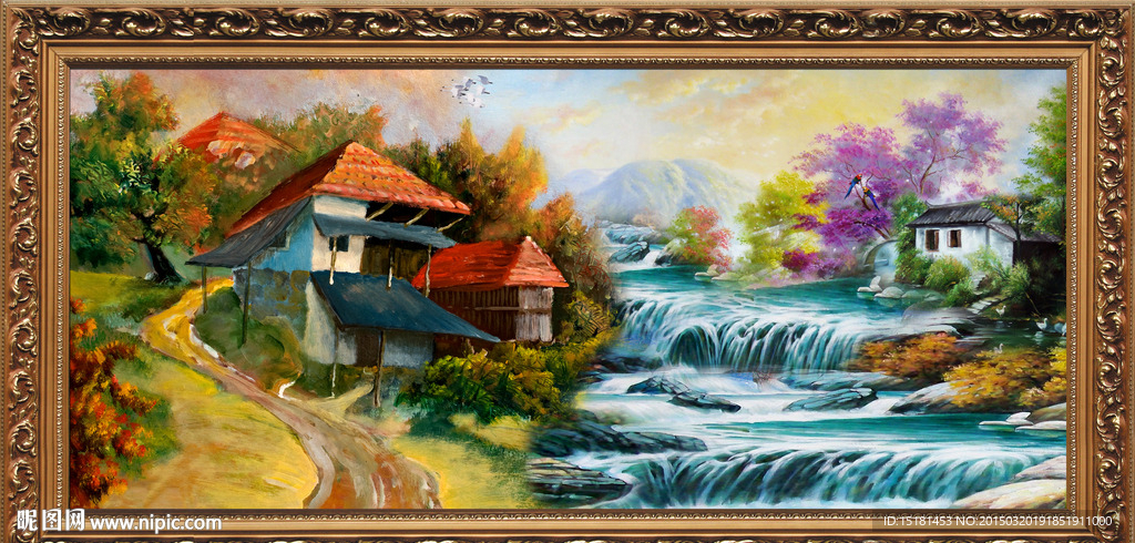 油画风景