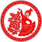 剪纸舞蹈