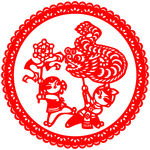 剪纸舞龙