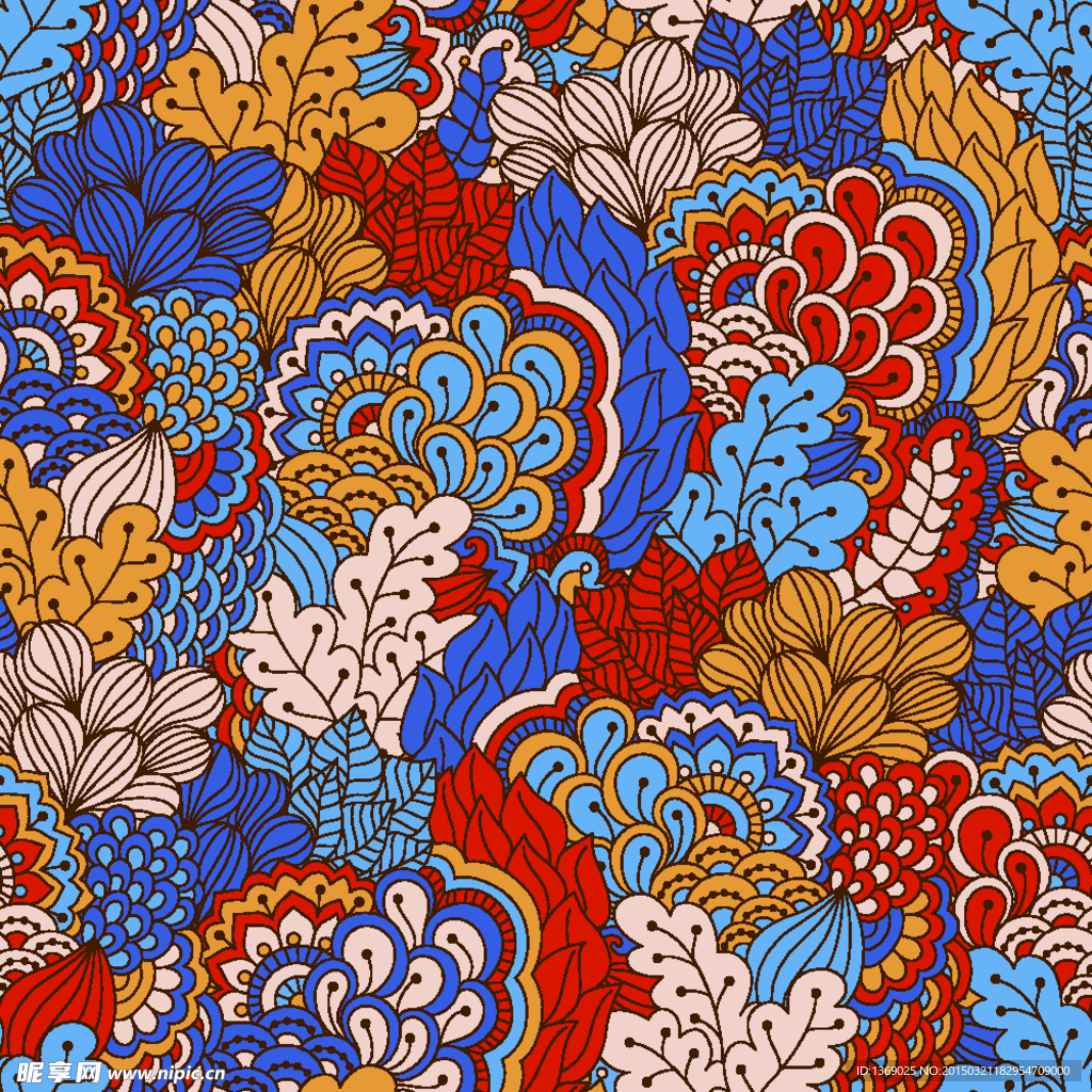 欧式花纹