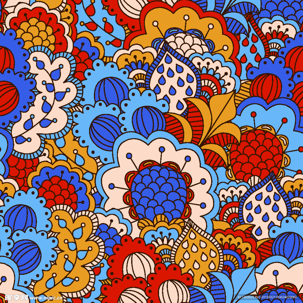 欧式花纹