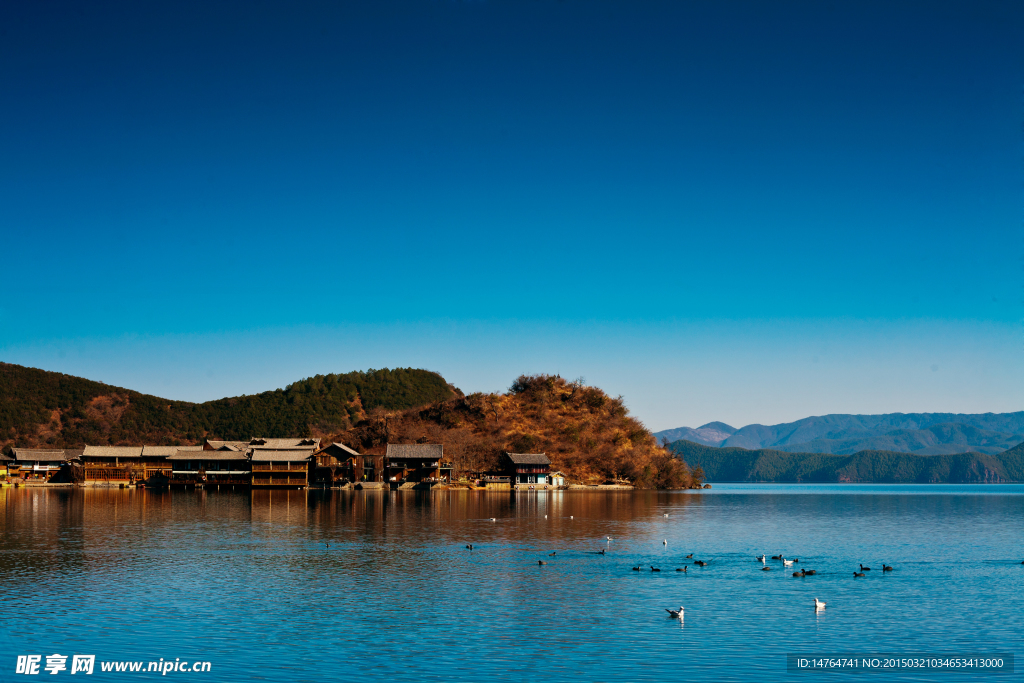 泸沽湖里格半岛