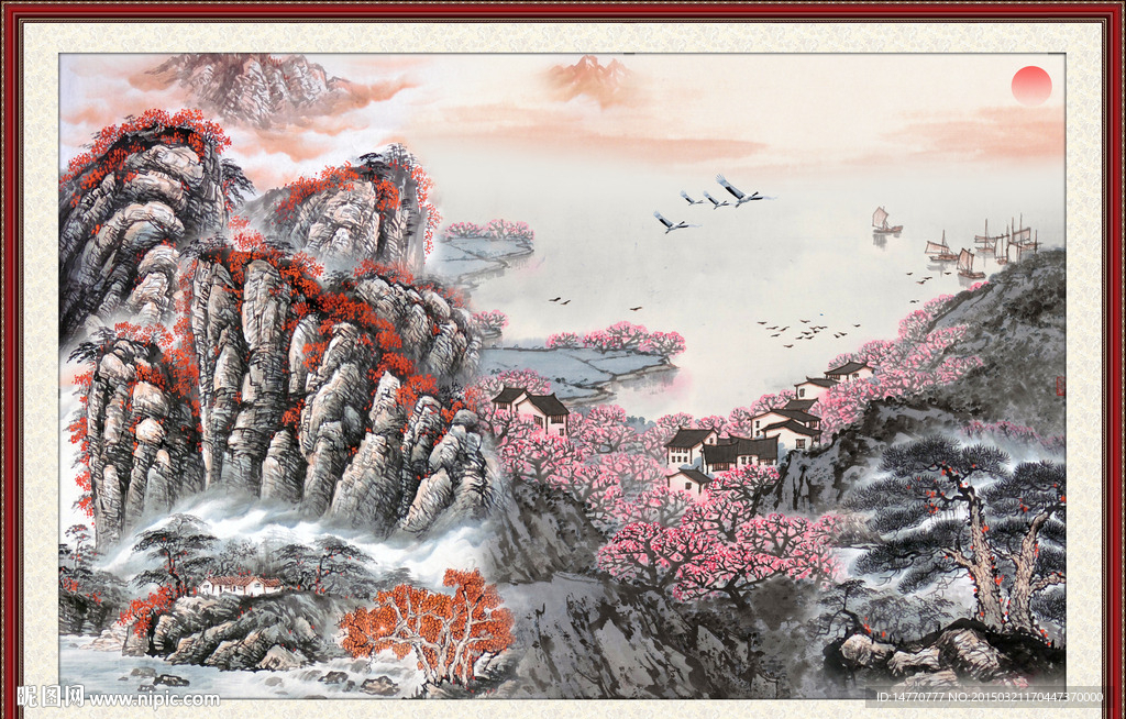 国画山水