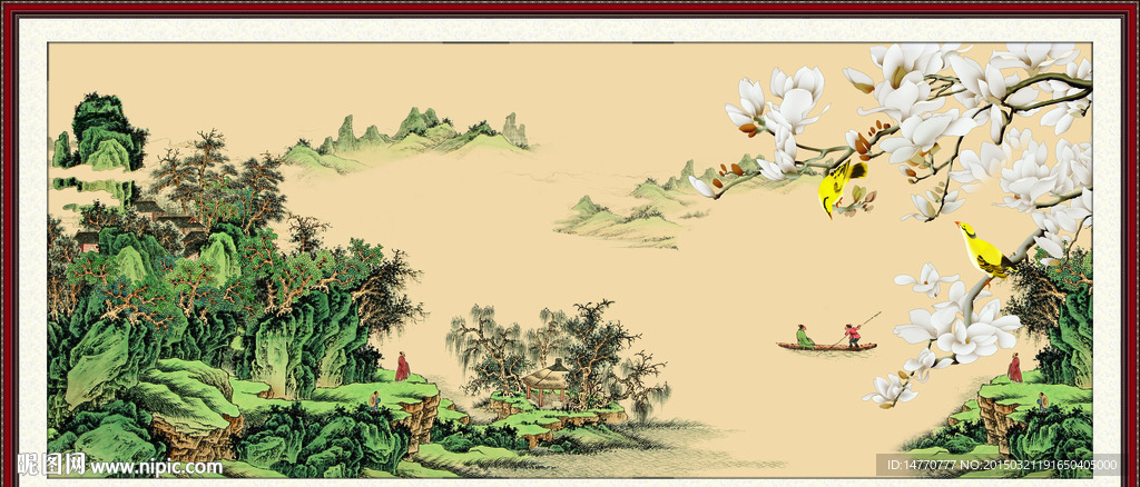 国画花鸟图
